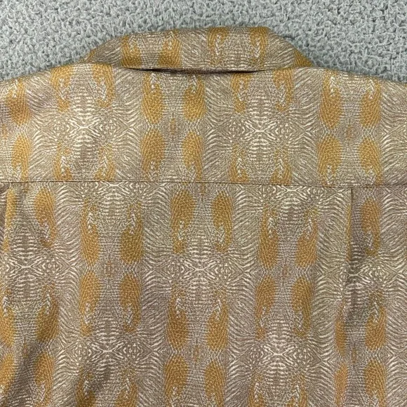 Patagonia Rythm Shirt‎ Mens Medium Multicolor Paisley Camp Button Up Lightweight